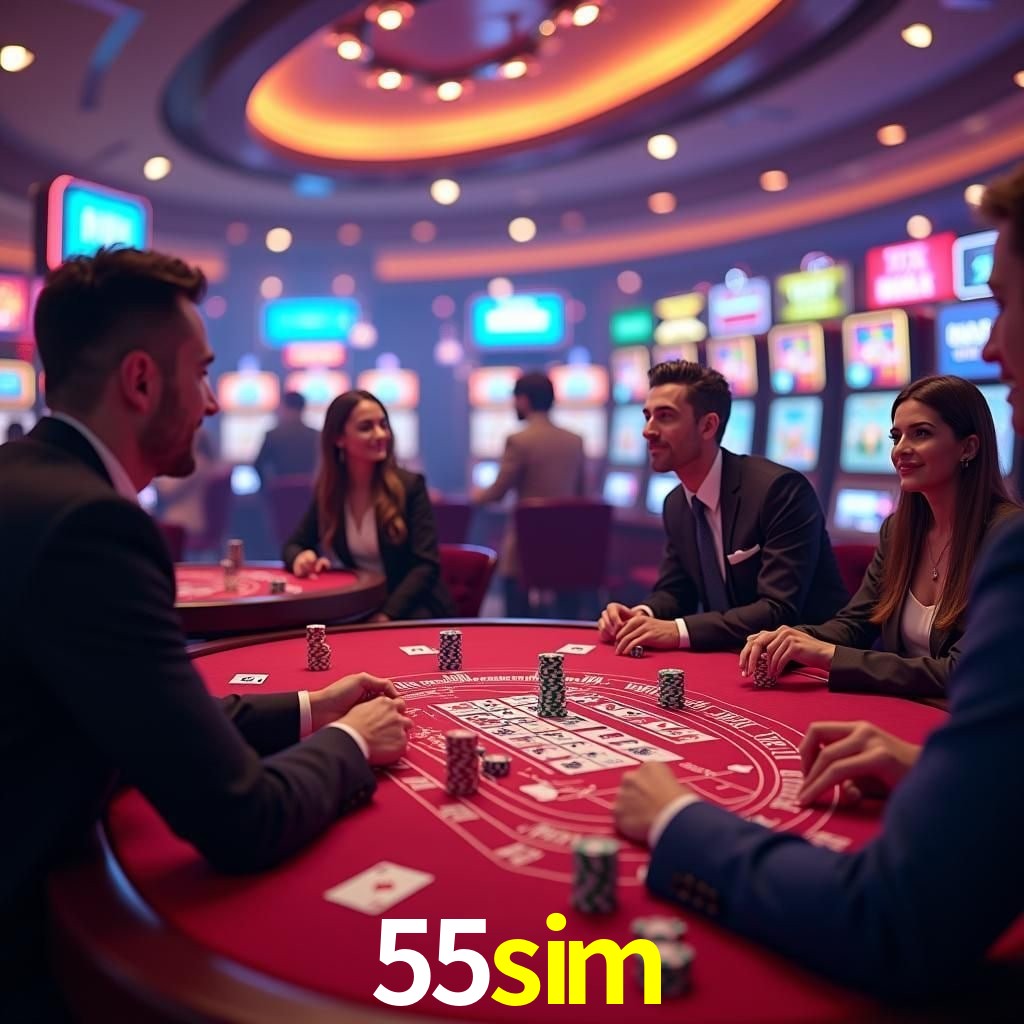 Desvendando o Mundo dos Jogos Virtuais na 55sim